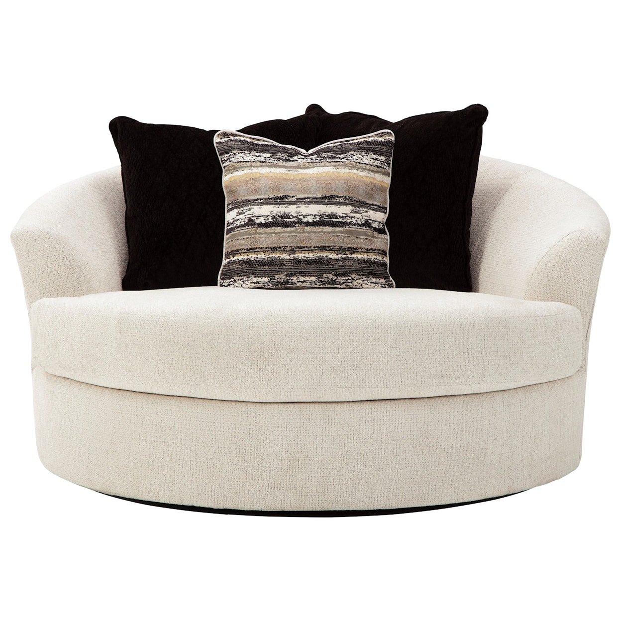 Signature Design by Ashley Furniture Cambri Oversized Round Swivel Chair