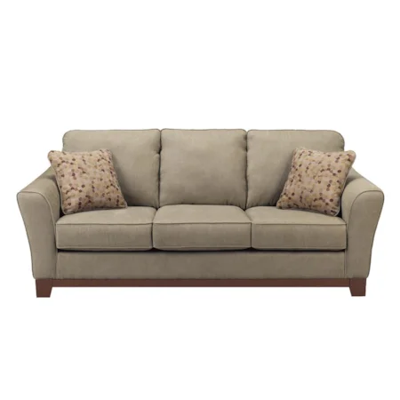 Sofa w/ Flared Arms