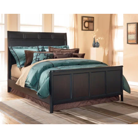California King Panel Bed