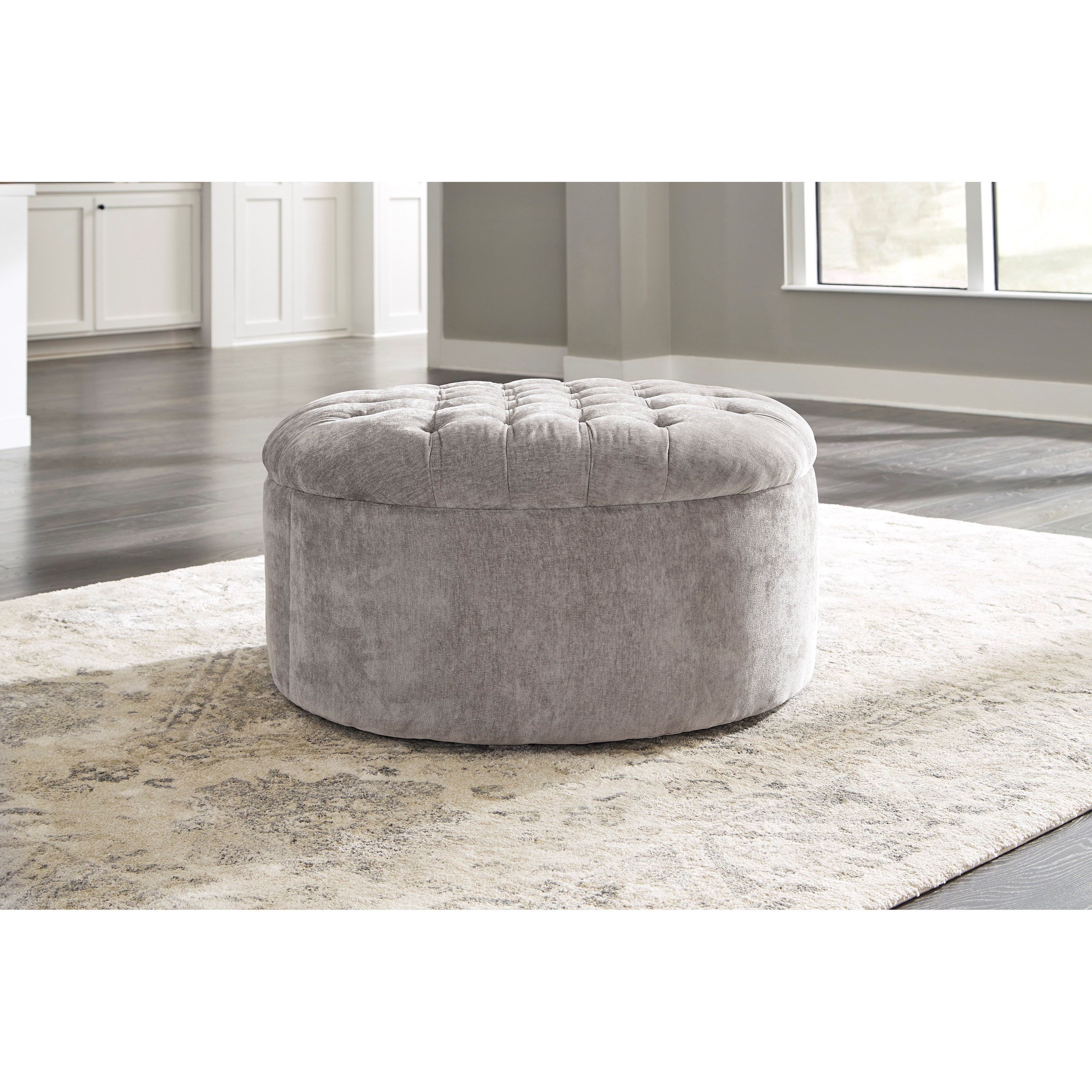 Oversized Accent Ottoman