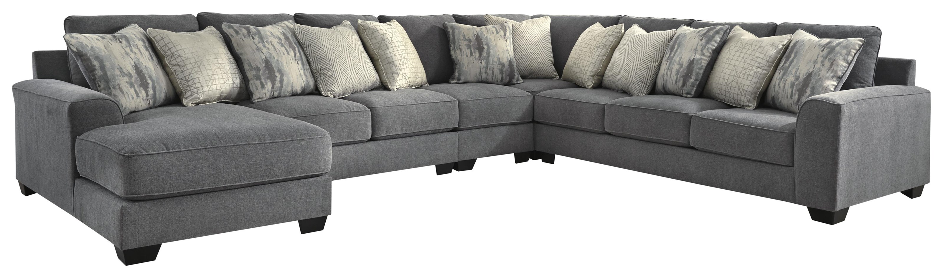 Ashley Furniture Castano 13302 16 34 46 77 67 5 Piece Grey