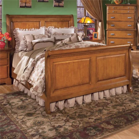 Queen Size Sleigh Bed