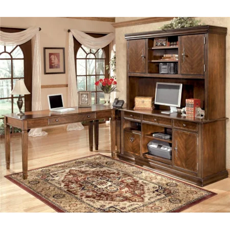 4 Piece Modular L-Shaped Desk