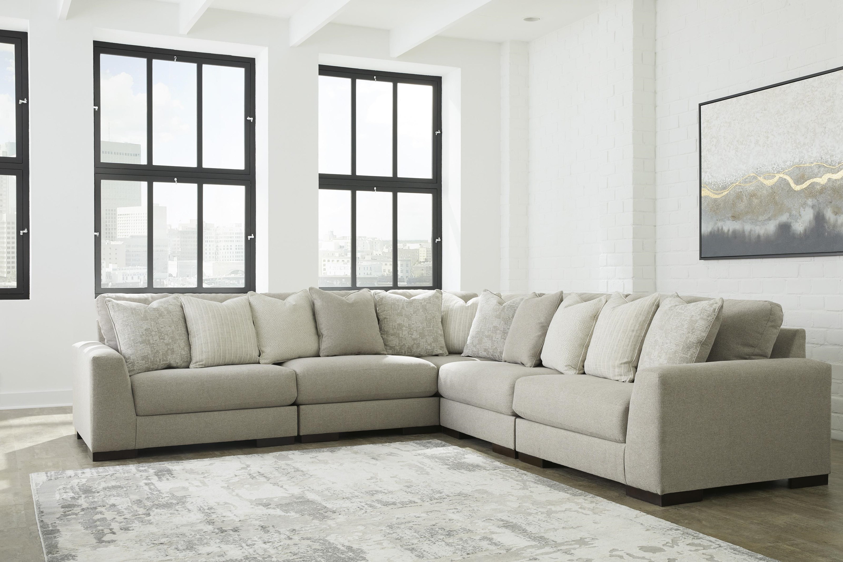Ashley Furniture Lyndeboro 128310240 4 Piece Sectional Sofa