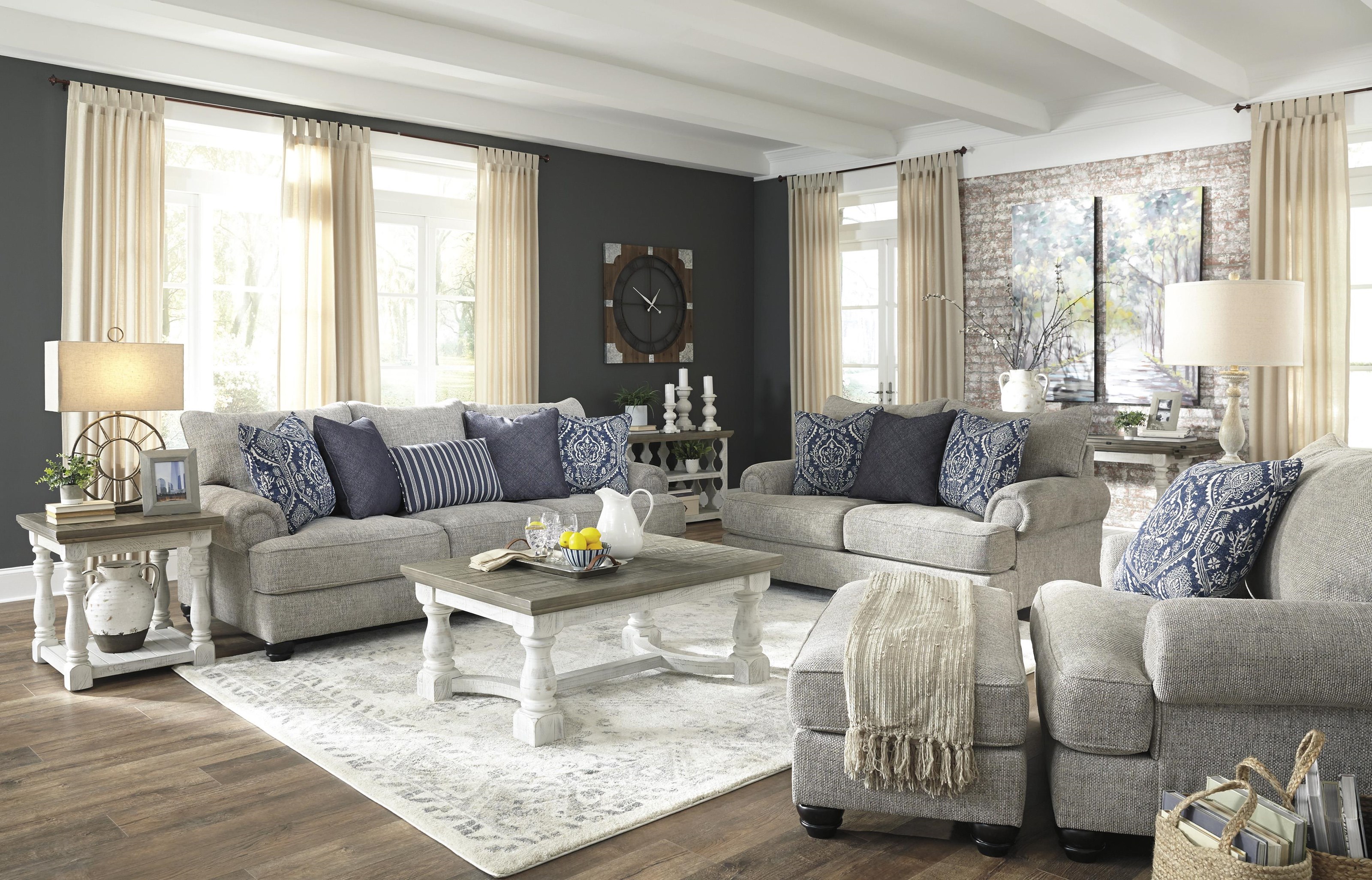 Morren sofa loveseat sales chair and ottoman