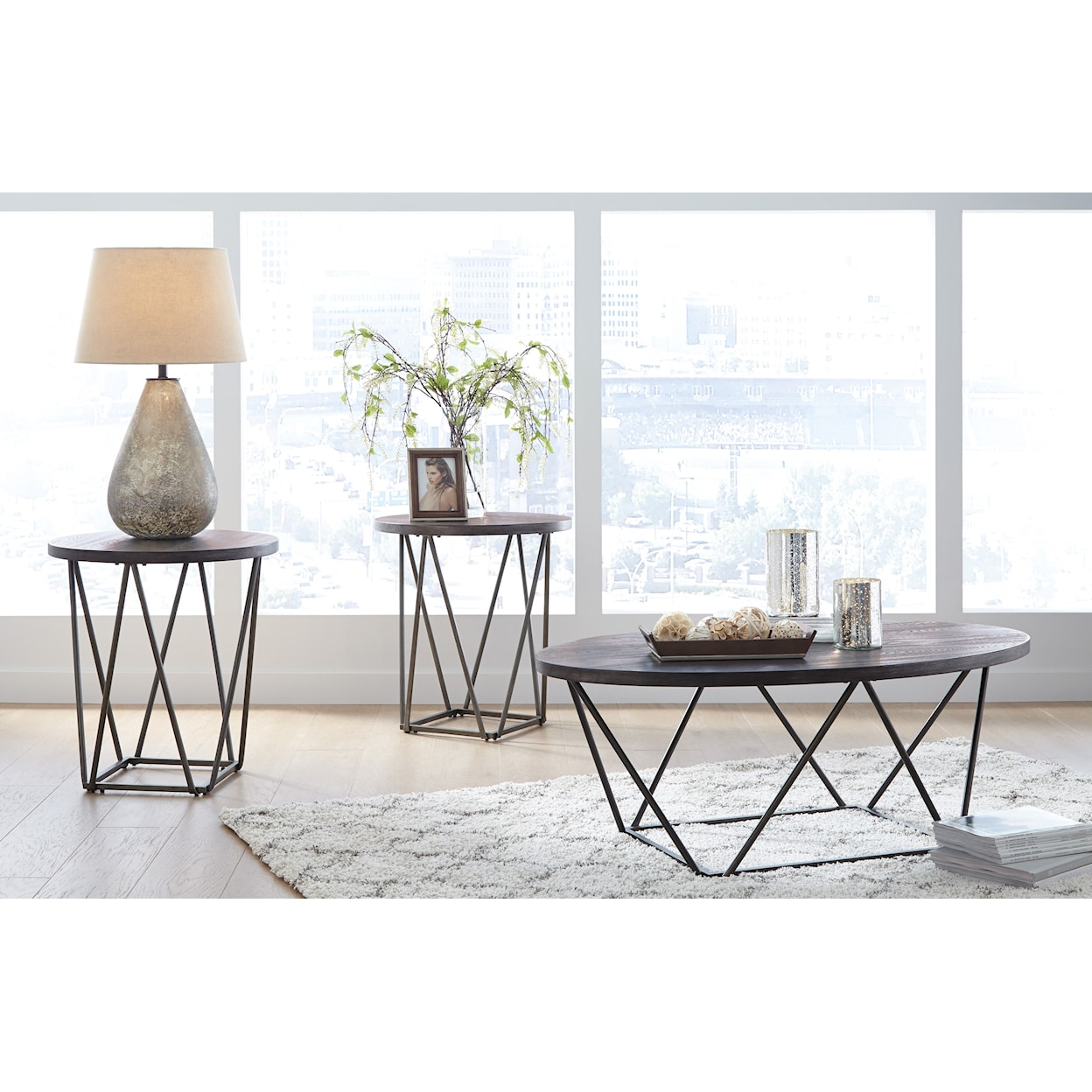 Signature Design by Ashley Furniture Neimhurst Occasional Table Group