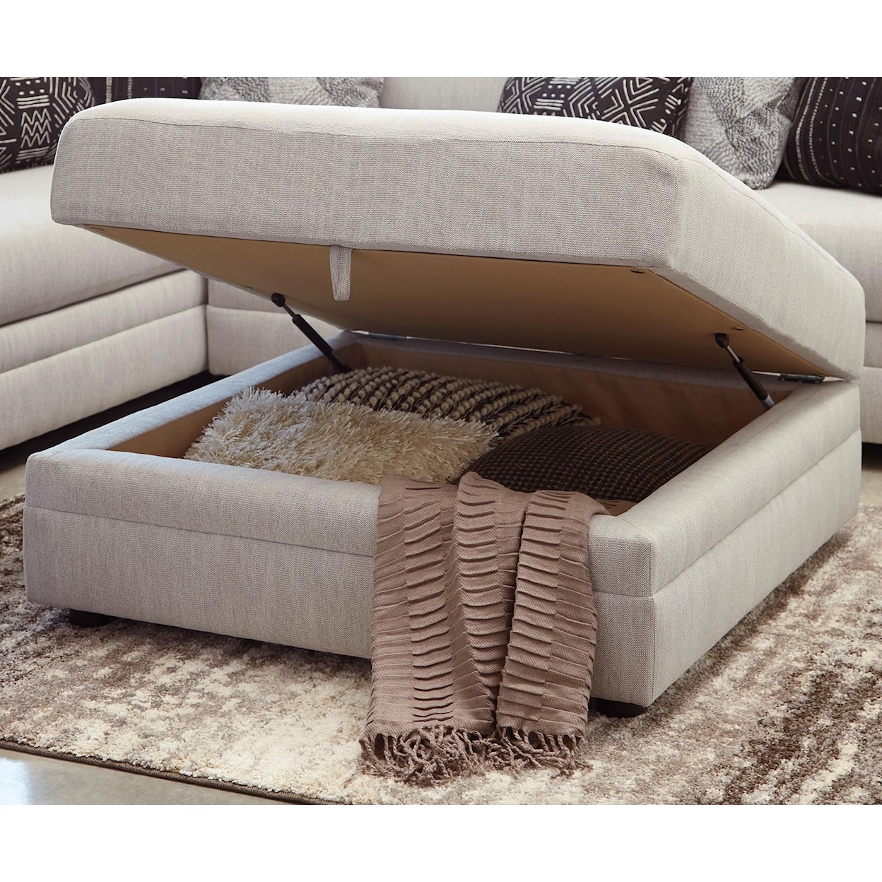 Ashley Furniture Neira Ottoman with Storage