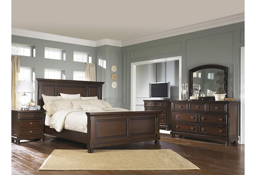 Porter Queen Bedroom Group by Ashley Furniture at VanDrie Home Furnishings