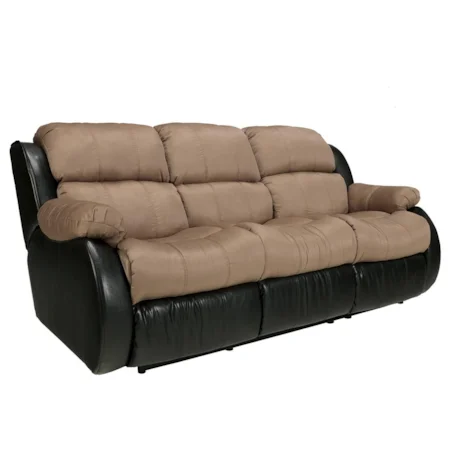 Reclining Sofa with Drop Down Table & Massage