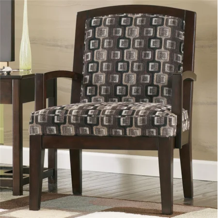 Showood Accent Chair with Tapered Legs