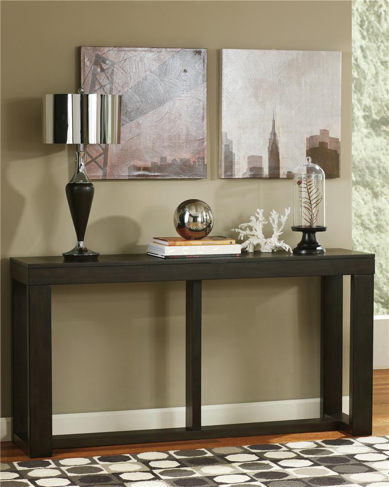 Ashley console top sofa table