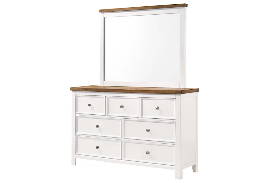 Westconi Dresser & Mirror by Ashley Furniture at Esprit Decor Home Furnishings
