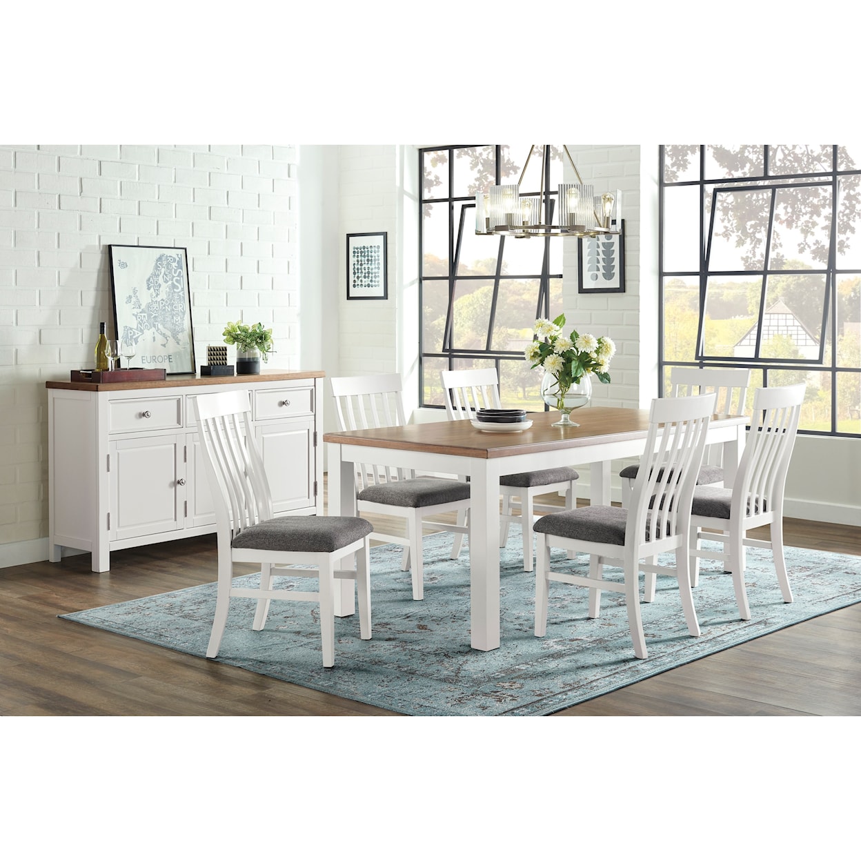 Ashley Furniture Westconi 7-Piece Dining Table Set