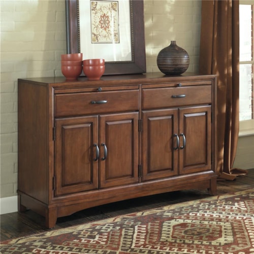 Server w/ 2 Pull-out Trays