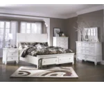 Millennium Prentice Queen Sleigh Bed with Storage Footboard