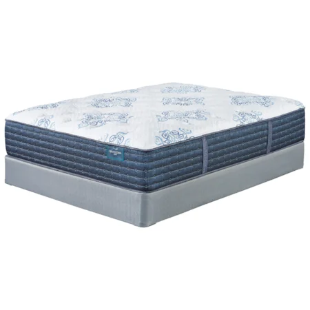 Full Plush 15 1/2" Pocketed Coil Mattress and Foundation