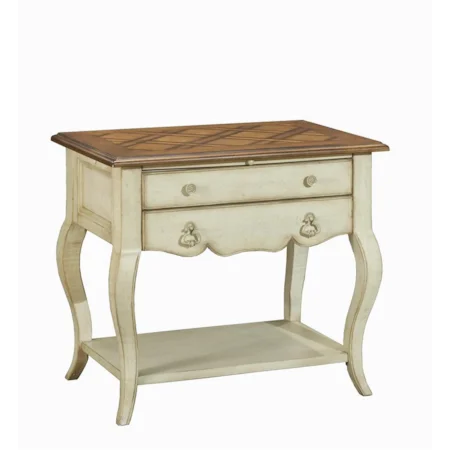 Night Table with Drawers