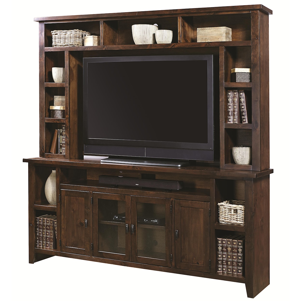 Aspenhome Alder Grove 84" Console and Hutch