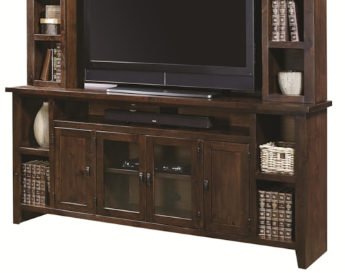 84" Entertainment Console with 4 Doors