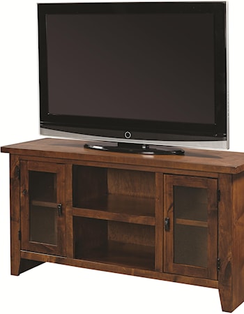 50" Console with Doors