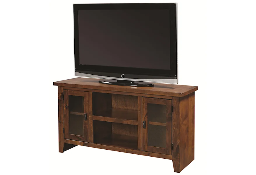 Alder Grove 50" Console with Doors by Aspenhome at VanDrie Home Furnishings