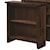 Aspenhome Alder Grove Small Bookcase with 2 Adjustable Shelves