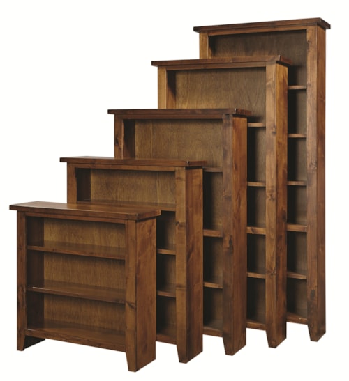 Open Bookcase with 5 Shelves