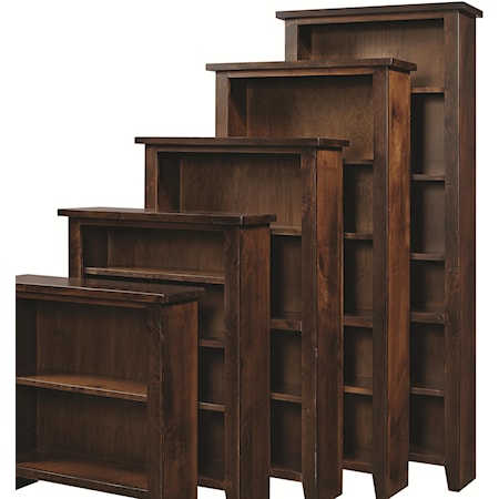 Bookcase 84" H with 5 Shelves