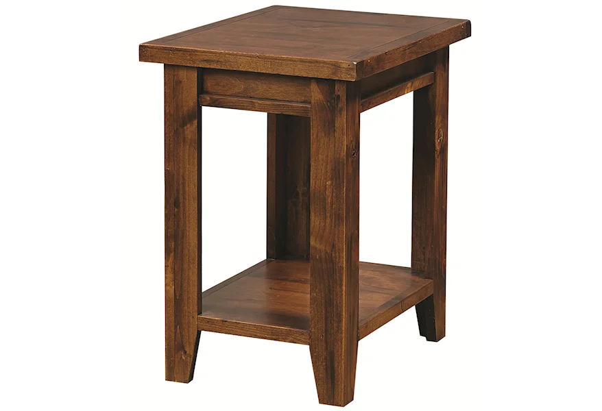 Alder Grove Chairside Table by Aspenhome at Walker's Furniture