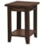 Aspenhome Alder Grove Chairside Table with Shelf