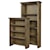 Aspenhome Grove 74" Bookcase with Four Shelves