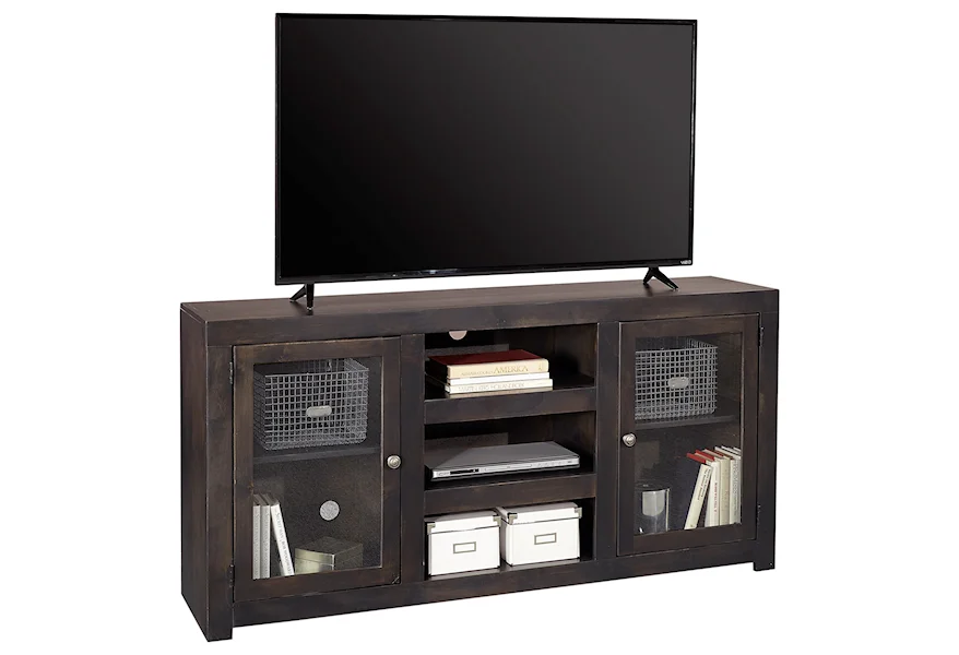 Avery Loft 65" TV Console by Aspenhome at Z & R Furniture