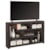 Aspenhome Avery Loft Contemporary 60" TV Console with Open Shelving