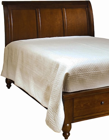 King Storage Sleigh Bed