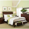 Aspenhome Clinton Clinton Queen Sleigh Bed with Storage