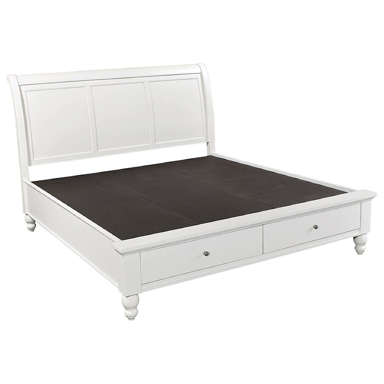 Aspenhome Cambridge Queen Storage Sleigh Bed