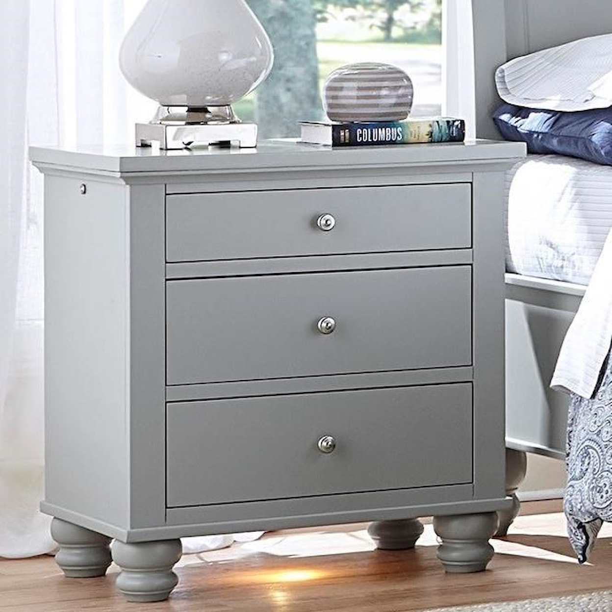 Aspenhome Cambridge CHY Liv360 Night Stand