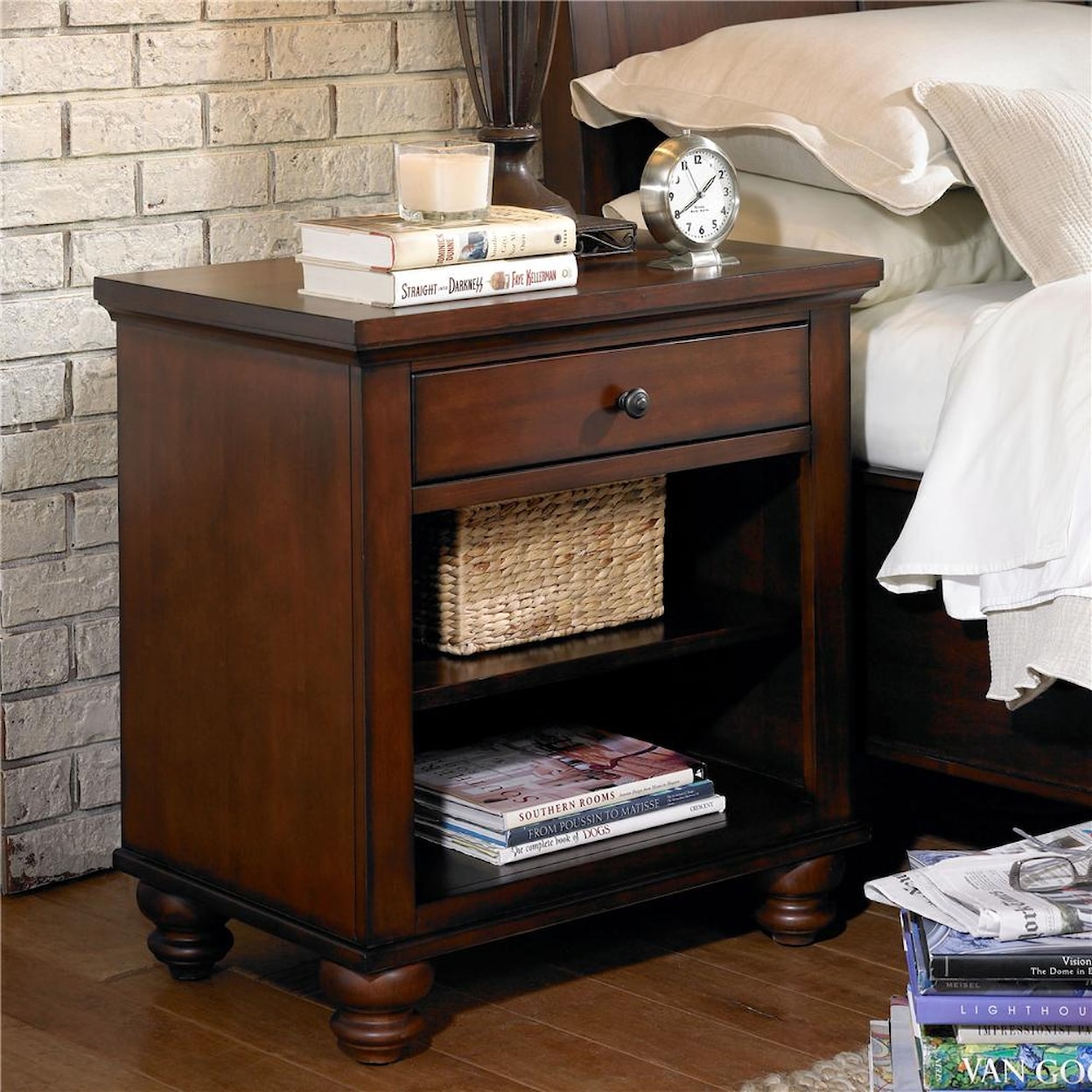 Aspenhome    One Drawer Night Stand