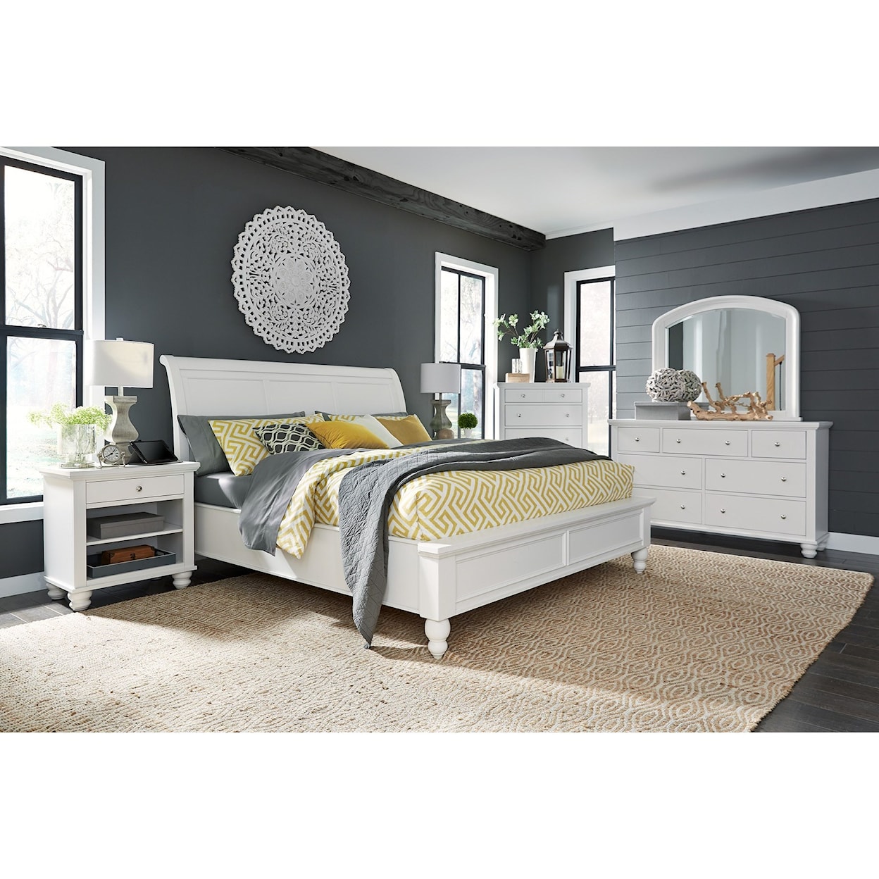 Aspenhome Cambridge One Drawer Night Stand