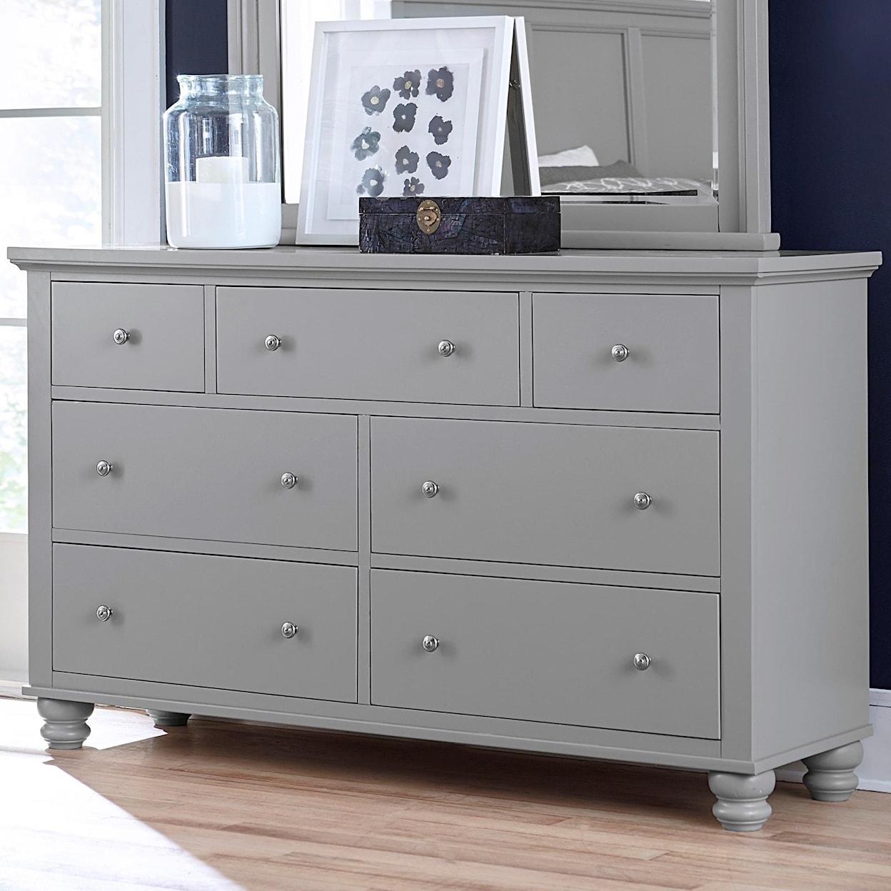 Aspenhome Cambridge CHY 7 Drawer Double Dresser