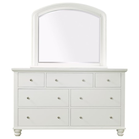 7 Drawer Double Dresser