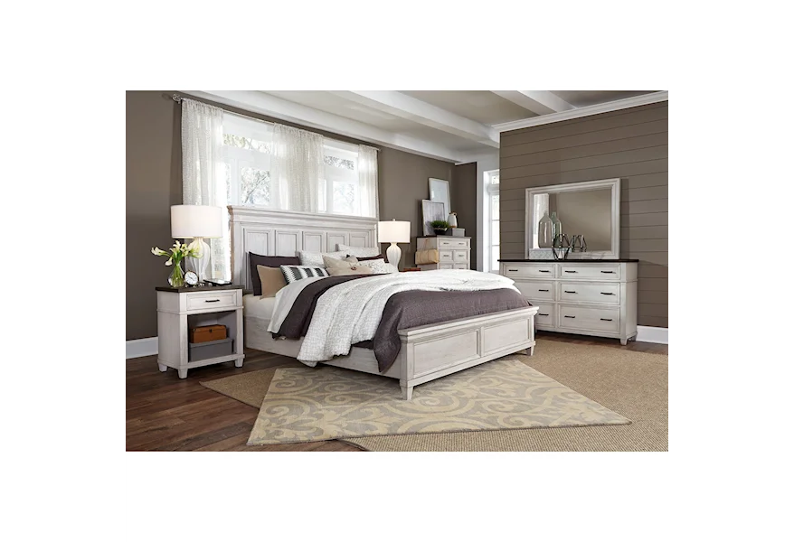 Caraway Cal King Bedroom Group by Aspenhome at Walker's Furniture
