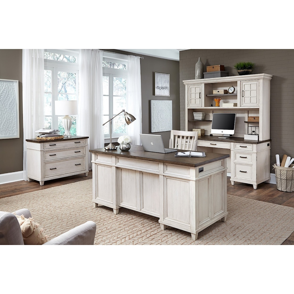 Aspenhome Caraway Executive Desk