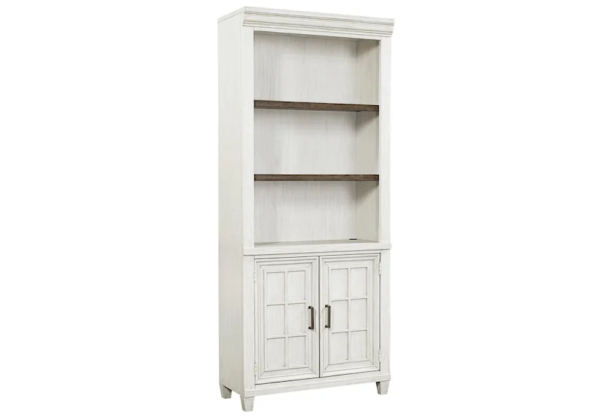 Caraway Open Door Bookcase by Aspenhome at Mueller Furniture