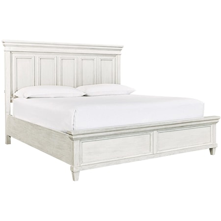 King Panel Low Profile Bed