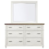 Aspenhome Caraway Dresser and Mirror Combination