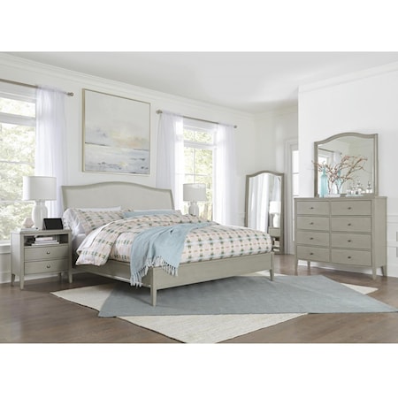Transitional King Bedroom Group