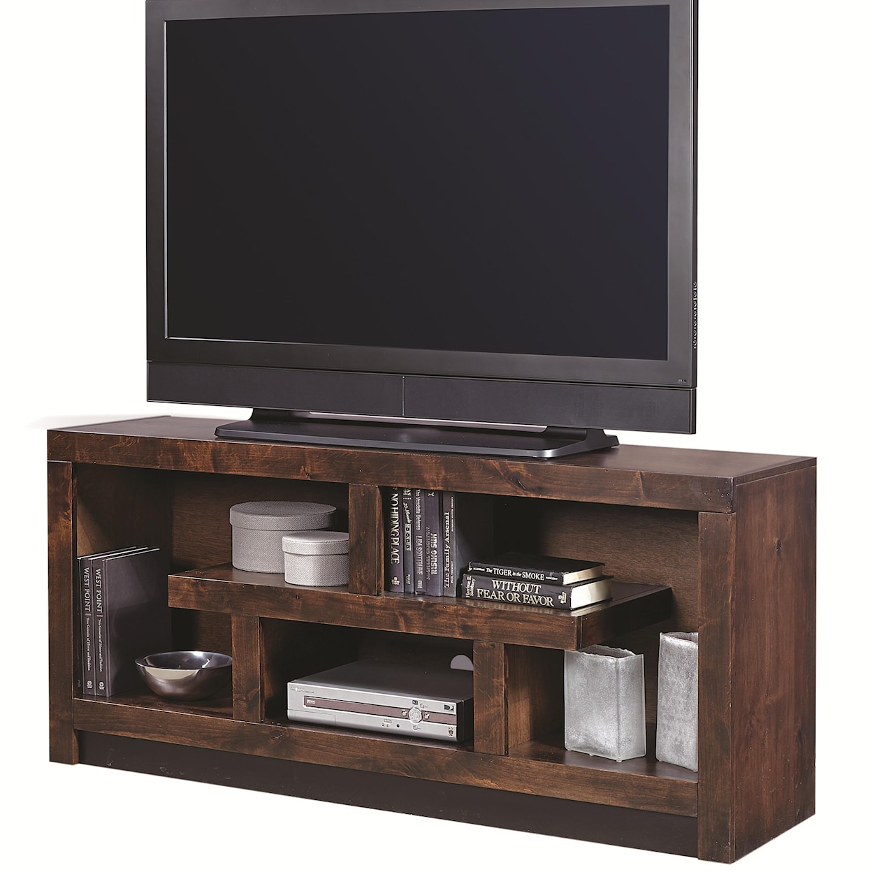 Aspenhome Contemporary Driftwood 60 Inch Console