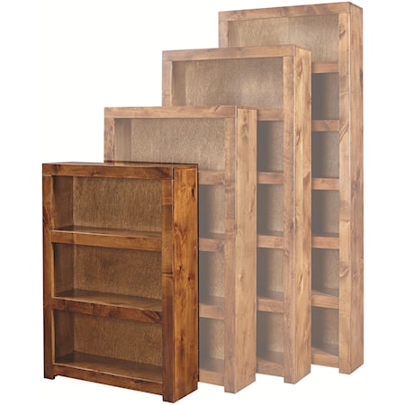 48 Inch Bookcase with 2 Shelves