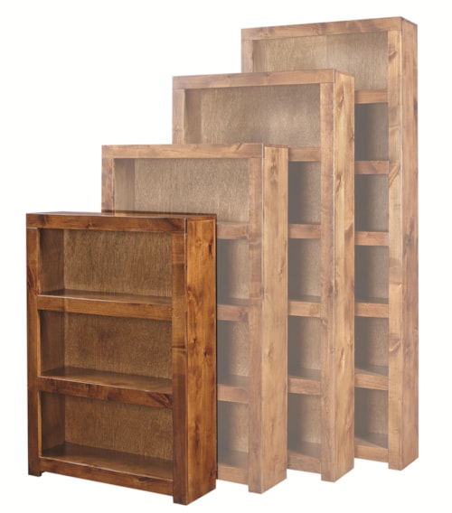 48 Inch Bookcase with 2 Shelves